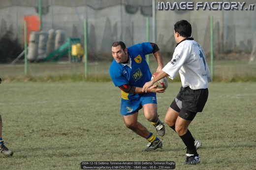 2004-12-19 Settimo Torinese-Amatori 0638 Settimo Torinese Rugby